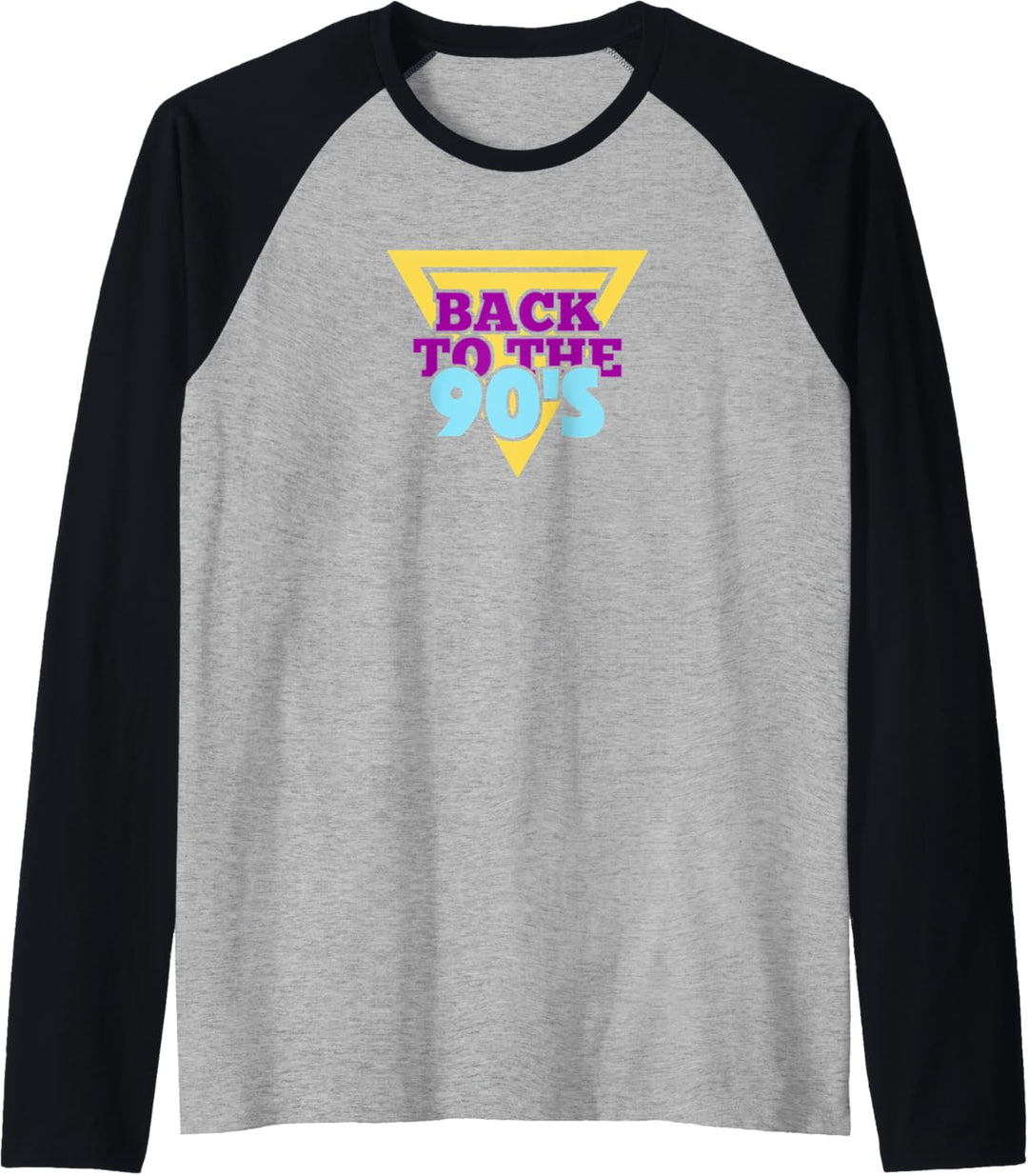 Retro 90s Vintage 90er - Back To The 90's Raglan