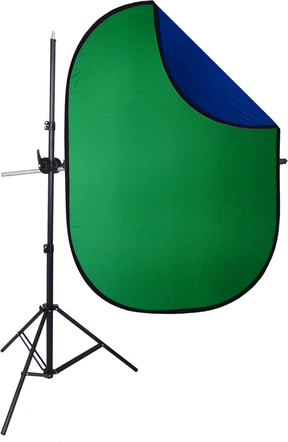 DynaSun Hintergrund Faltreflektor 2in1 Reflektor faltbar RE2010BG 150x200cm XXL Blau-Grün +Tasche Bl