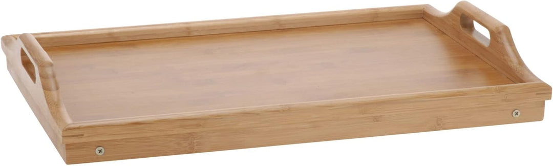 Bambus Betttablett mit klappbaren Beinen - Serviertablett