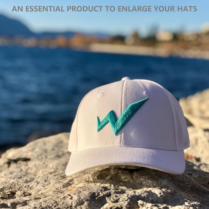 Hutdehner mit verstellbarem Spannschloss aus massivem Holz für Herren und Damen 57-60 Blau, 57-60 Bl