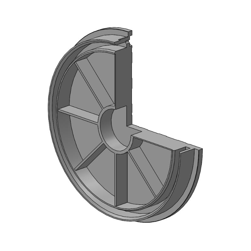 Kanaldeckel für Glattrohr Ø DN315 Schachtabdeckung Schachtdeckel Kontrollschacht Schwarz für Glattro