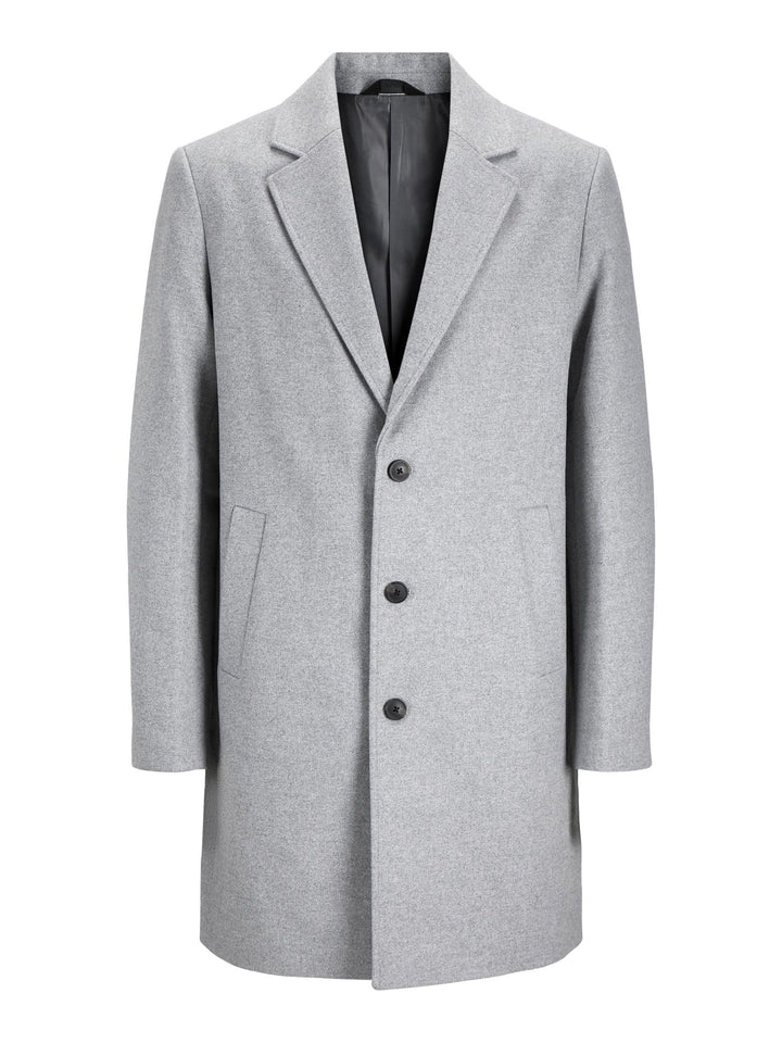 JACK & JONES Herren Jjemorrison Wool Coat Sn Wollmantel XS Greige, XS Greige