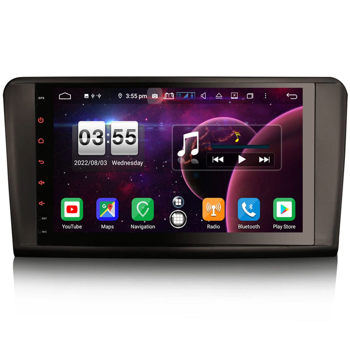 Erisin 8-Kern 9 Zoll Android 10 Autoradio mit GPS Navi Für Mercedes Benz ML Klasse W164 GL Klasse X1