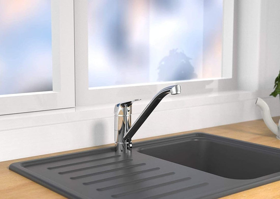 SCHÜTTE MB35210 LUCA abnehmbarer Wasserhahn für die Küche, Spültischarmatur Mischbatterie Unterfenst