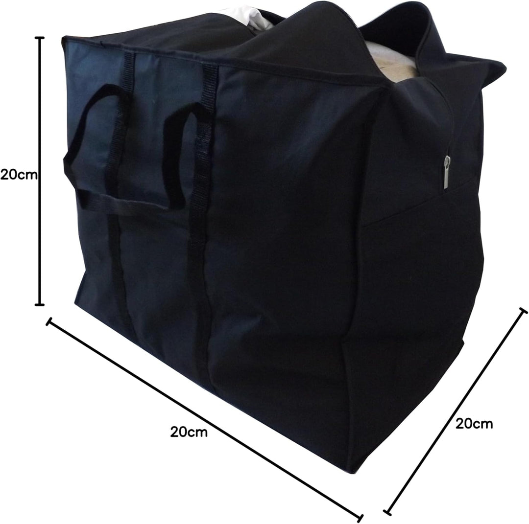Neusu Starke Tasche Zur Aufbewahrung Von Kleidung, 70 Liter, 55x45x30cm, Schwarz …