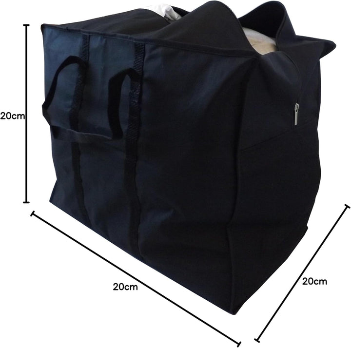 Neusu Starke Tasche Zur Aufbewahrung Von Kleidung, 70 Liter, 55x45x30cm, Schwarz …