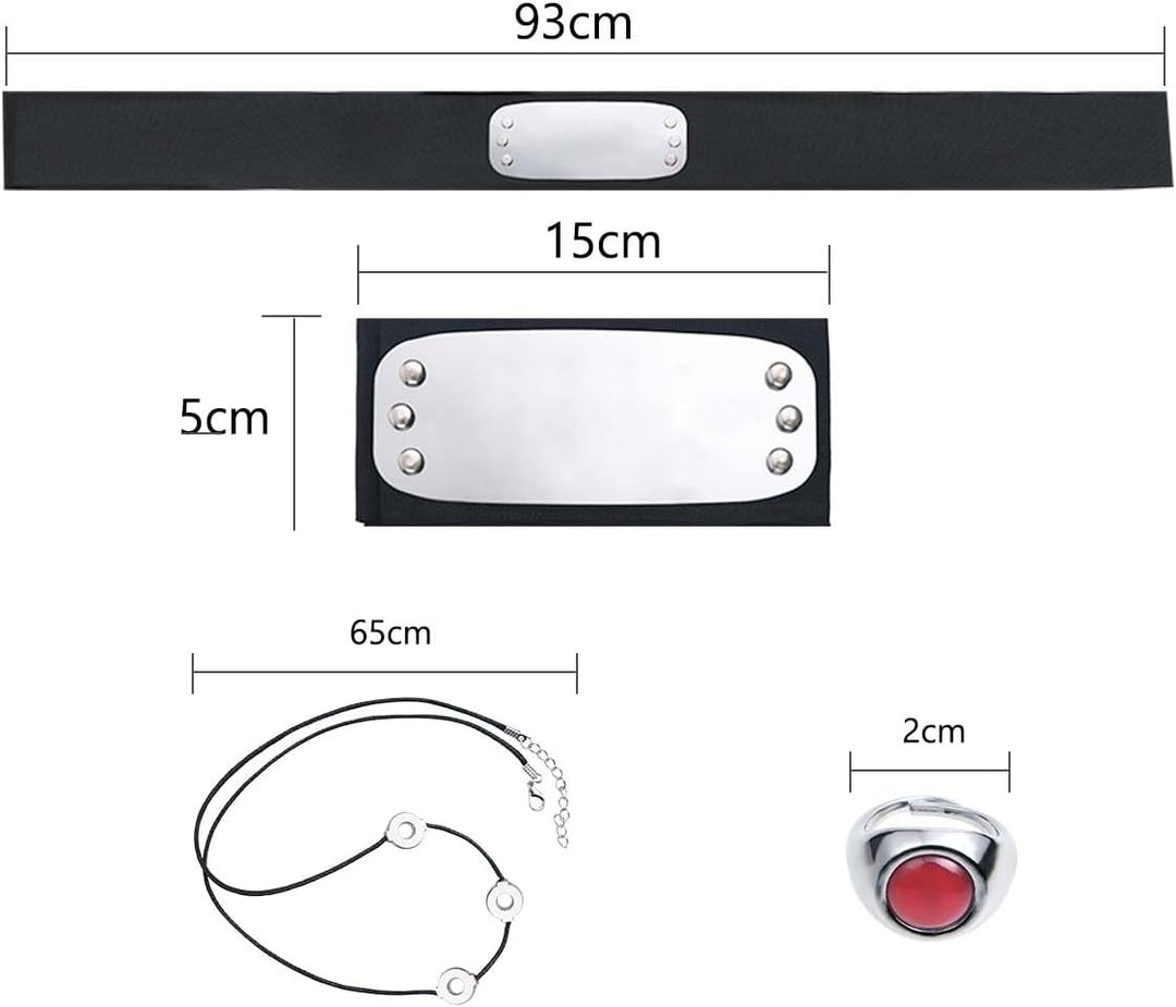 ACWOO Akatsuki Mantel für Kinder Erwachsener, Unisex Cosplay Anime Kostüm Itachi Mantel Cosplay Hall
