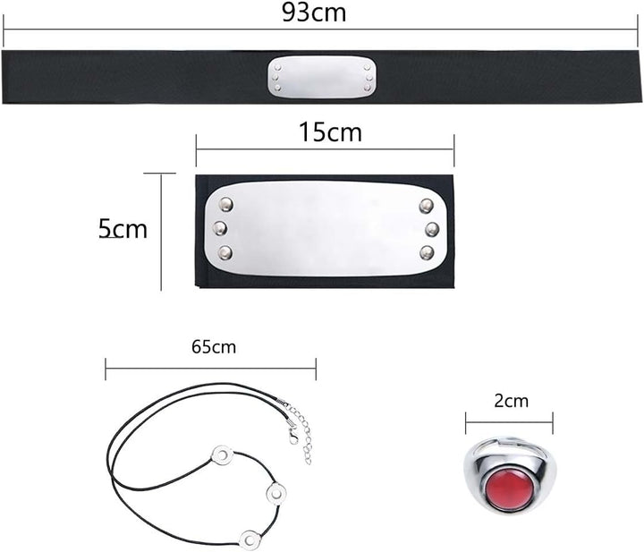 ACWOO Akatsuki Mantel für Kinder Erwachsener, Unisex Cosplay Anime Kostüm Itachi Mantel Cosplay Hall