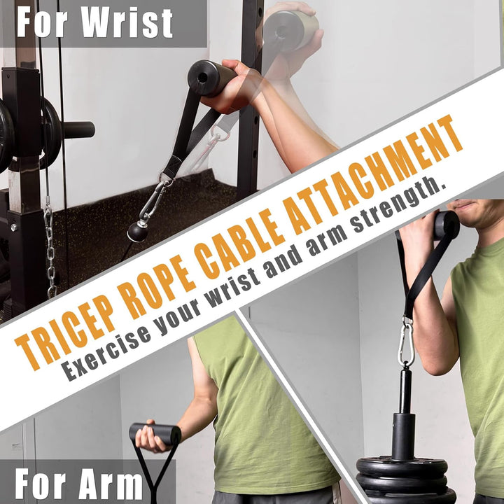 Arm-Wrestling-Griffe, dicke Armwresting-Trainingsgeräte, Lat-Pulldown-Aufsätze, D-Griff, V-Bar-Kabel