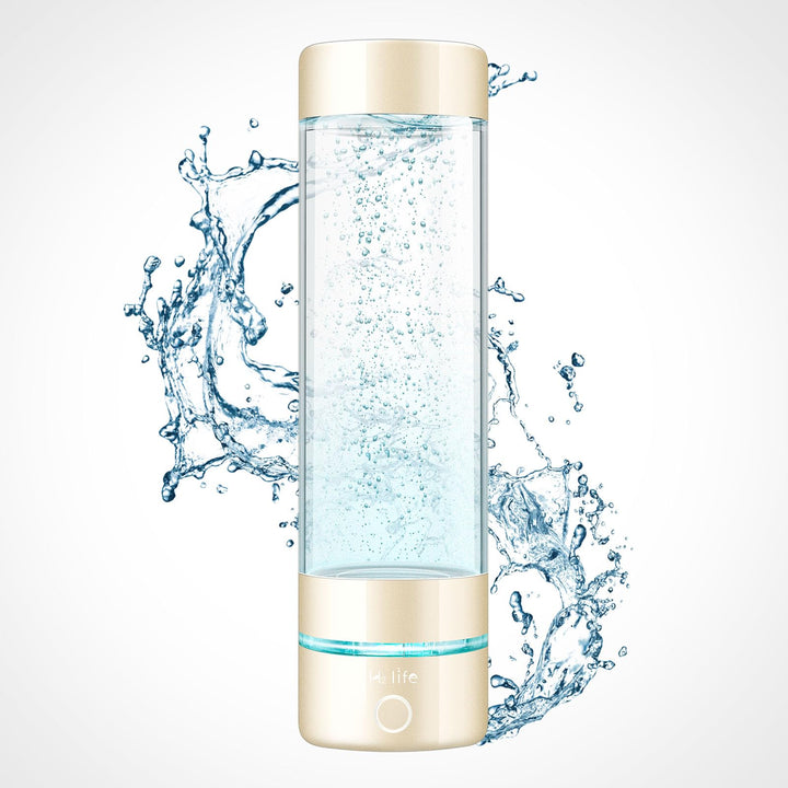 H2 Life Wasserstoff Wassergenerator, professionelle BPA freie Wasserstoff Wasserflasche Dual Modus t