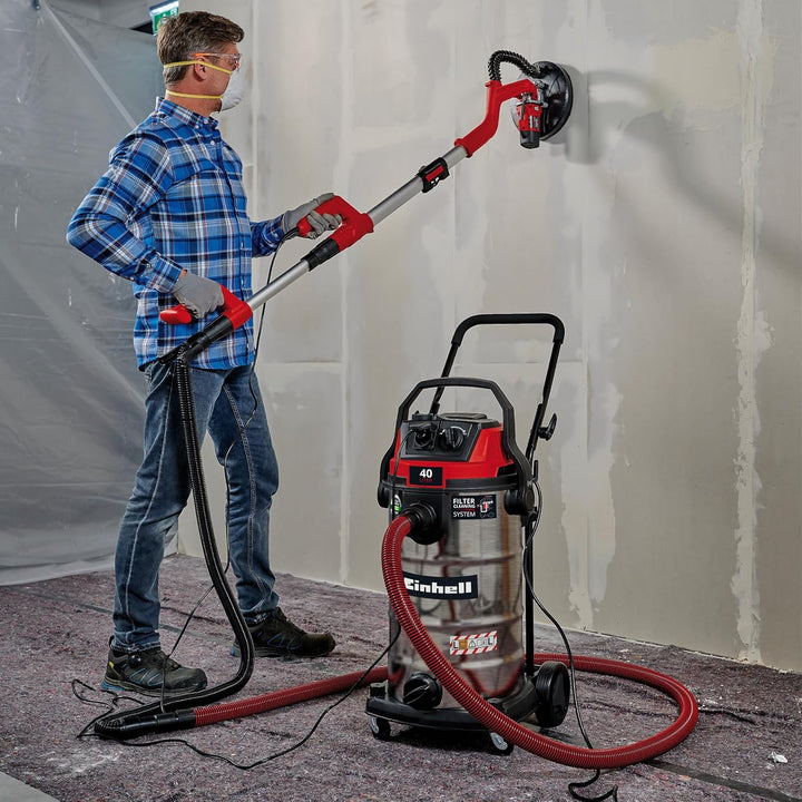 Einhell Nass-Trockensauger TE-VC 4090 SACL (1150 W, 225 mbar Saugleistung, 40 L Behälter, Staubschut