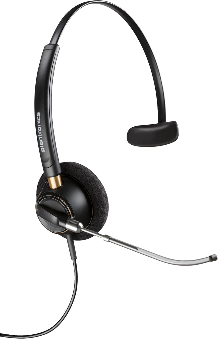Plantronics 89435-02, Schwarz HW510 mit Sprechröhrchen Mono Single, HW510 mit Sprechröhrchen Mono Si