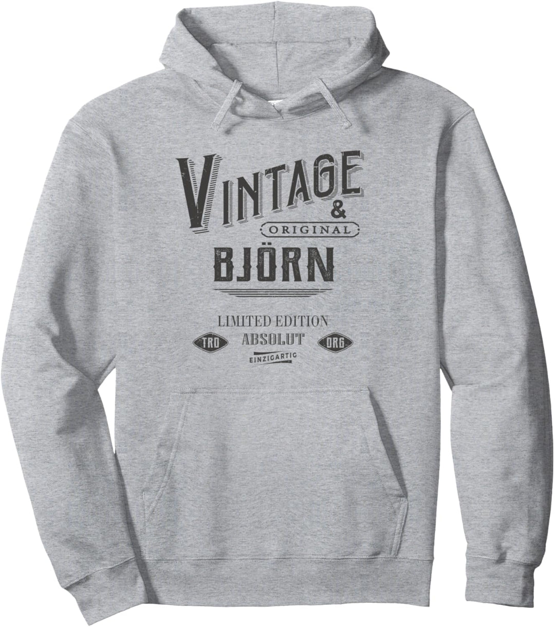 Björn Vintage Pullover Hoodie
