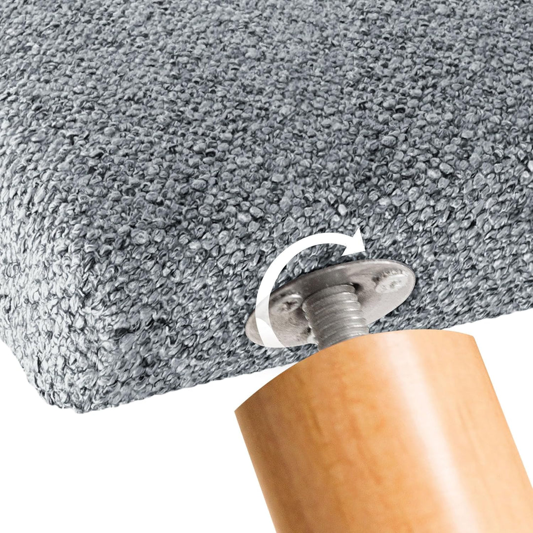 DHOME Kopfteil aus Kunstleder oder Stoff AQUALINE Glattes gepolstertes Kopfteil Luxusbett Kopfteil (