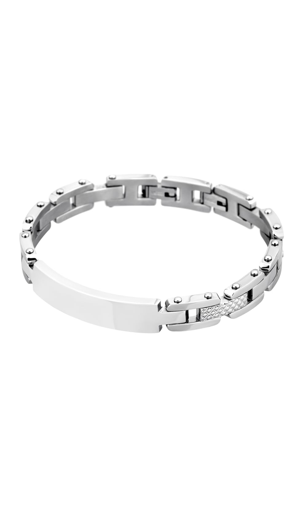 Lotus Style Jewelry Herren Armband Edelstahl 21.0 cm LS1578-2/1