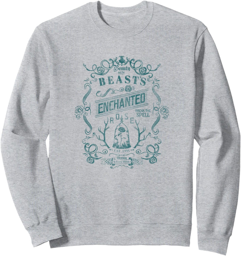 Disney Beauty And The Beast Enchanted Rose Break The Spell Sweatshirt