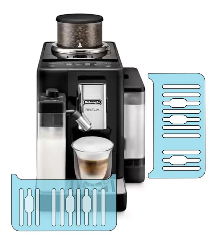5 x Schutzfolie passend für DeLonghi Rivelia EXAM 440.55-440.35 - 441.55 - alle Modelle - Abtropfble