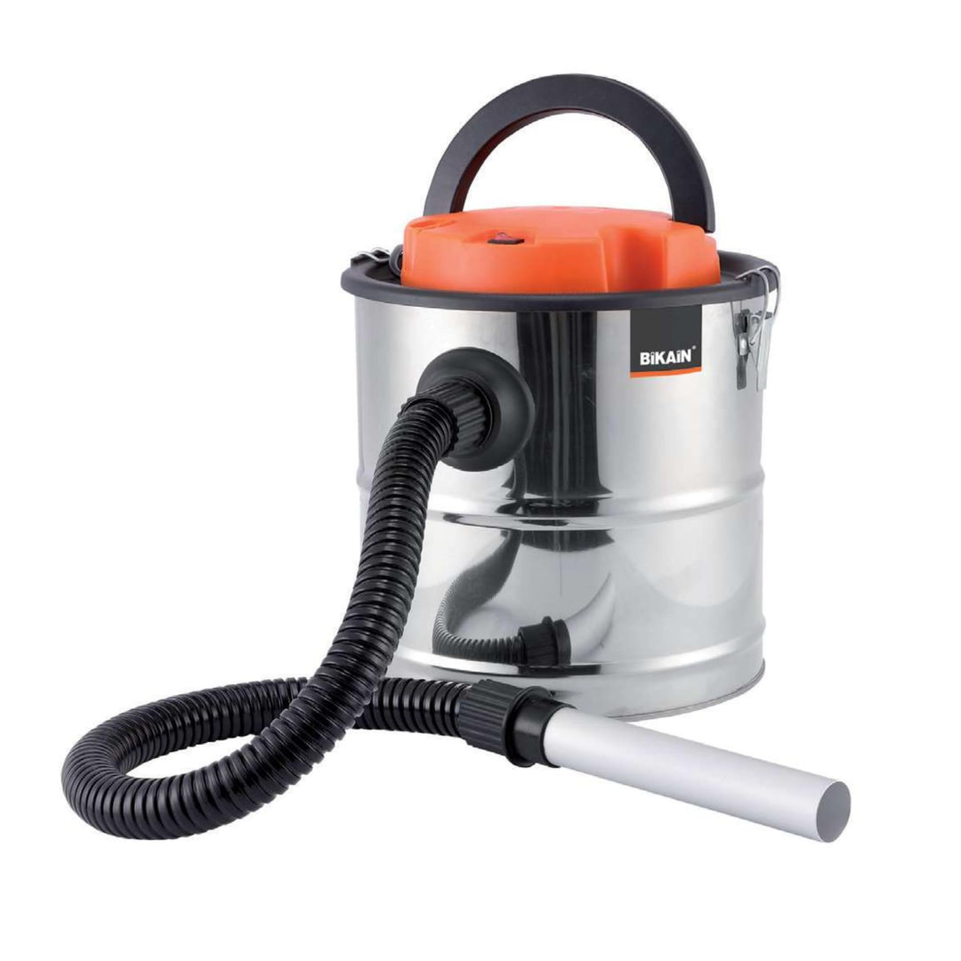Bikain di1200inox – Aschesauger 1200 W, 20 L, Kuba Edelstahl Farbe Silber