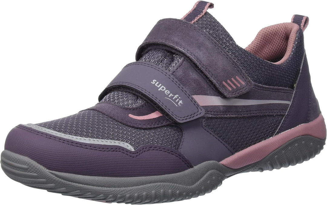 Superfit Mädchen Storm Sneaker 30 EU Schmal Lila Rosa 8510, 30 EU Schmal Lila Rosa 8510