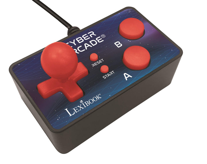 Lexibook - Cyber Arcade TV-Spielekonsole, 200 Spiele, Plug N 'Play-Controller, Sport, Action, Joysti
