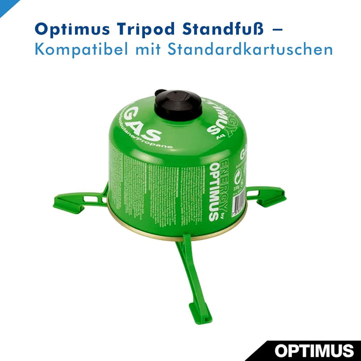 Optimus 8018910 Stützfuss Standfuss, Grün