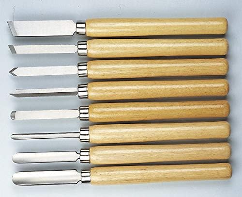 Drechselbeitel Satz 8 tlg. 38 cm