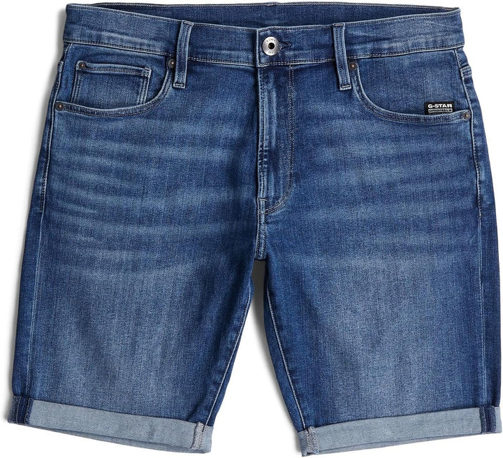 G-STAR Herren Shorts 24W Blau (Medium Aged D10481-8968-071), 24W Blau (Medium Aged D10481-8968-071)