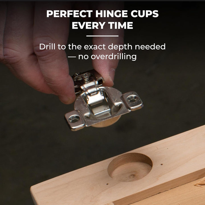 Kreg Tool Company KHI-HINGE Concealed Hinge Jig by Kreg Tool Verdeckte Scharniervorrichtung, Verdeck