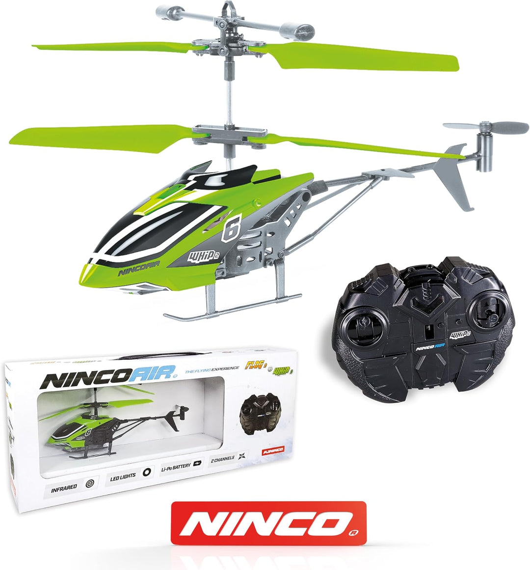 Ninco Air Hubschrauber Starter-Hubschrauber | Fernbedienung mit Infrarotsender und hoher Stossfestig