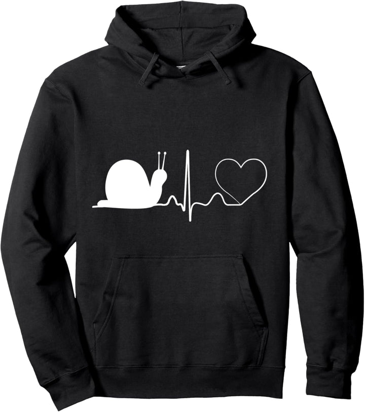 Schnecken liebe ist Herz Sache - Herz für Schnecken Pullover Hoodie