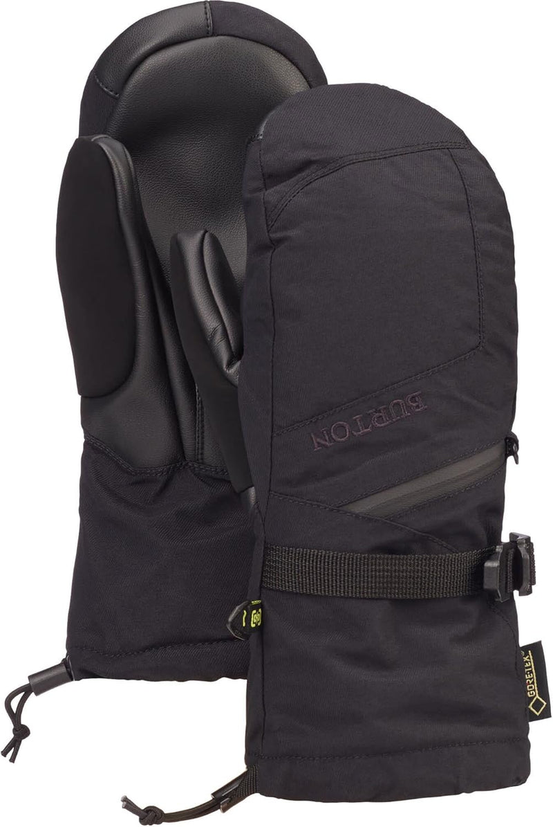 Burton Damen Gore-tex Fäustlinge für kaltes Wetter XS Echtes Schwarz, neu, XS Echtes Schwarz, neu