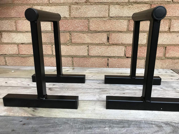 Fitness DIP Station Push UP Barren 2er Set STÄNDER Fitness KLIMMZUG - Keine Montage ERFORDERLICH