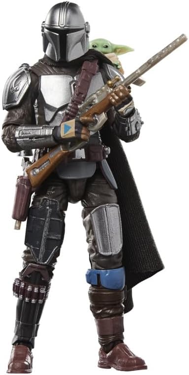 Star Wars The Vintage Collection Der Mandalorianer & Grogu, Deluxe Action-Figur zum Sammeln The Mand