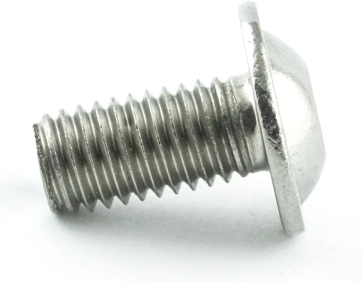 Eisenwaren2000 | M8 x 20 mm Linsenkopfschrauben mit Innensechskant und Flansch (100 Stück) - ISO 738