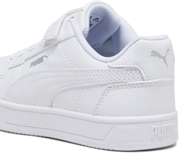 PUMA Unisex Kinder Caven 2.0 Ac+ Ps Sneaker, 28 EU White Silver Black