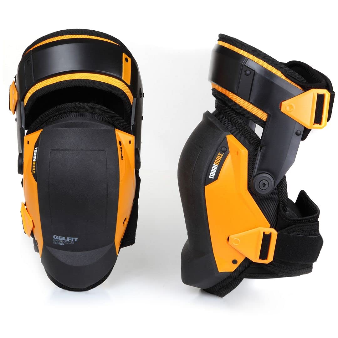 TOUGHBUILT TB-KP-G3 GELFIT Stabilisierungs-Knieschützer, Schwarz