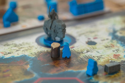 Stonemaier Games , Scythe: Realistic Resources , Board Game , Ages 14+ , 1-5 Players , 90-115 Minute