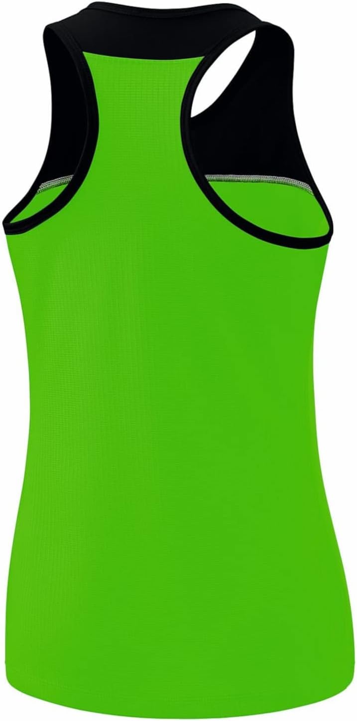 Erima Damen "CHANGE by erima" leichtes Tanktop 44 Green/Schwarz/Weiss, 44 Green/Schwarz/Weiss