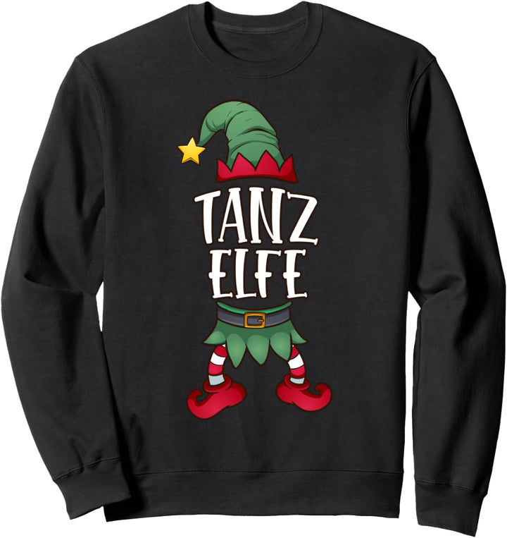 Tanz Elf Elfe Kostüm Weihnachten Familienoutfit Familie Sweatshirt
