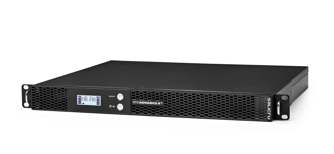 Salicru SPS Advance R SAI Línea Interactiva 1000VA 600W para Rack 1U Con 6X Salidas IEC C13