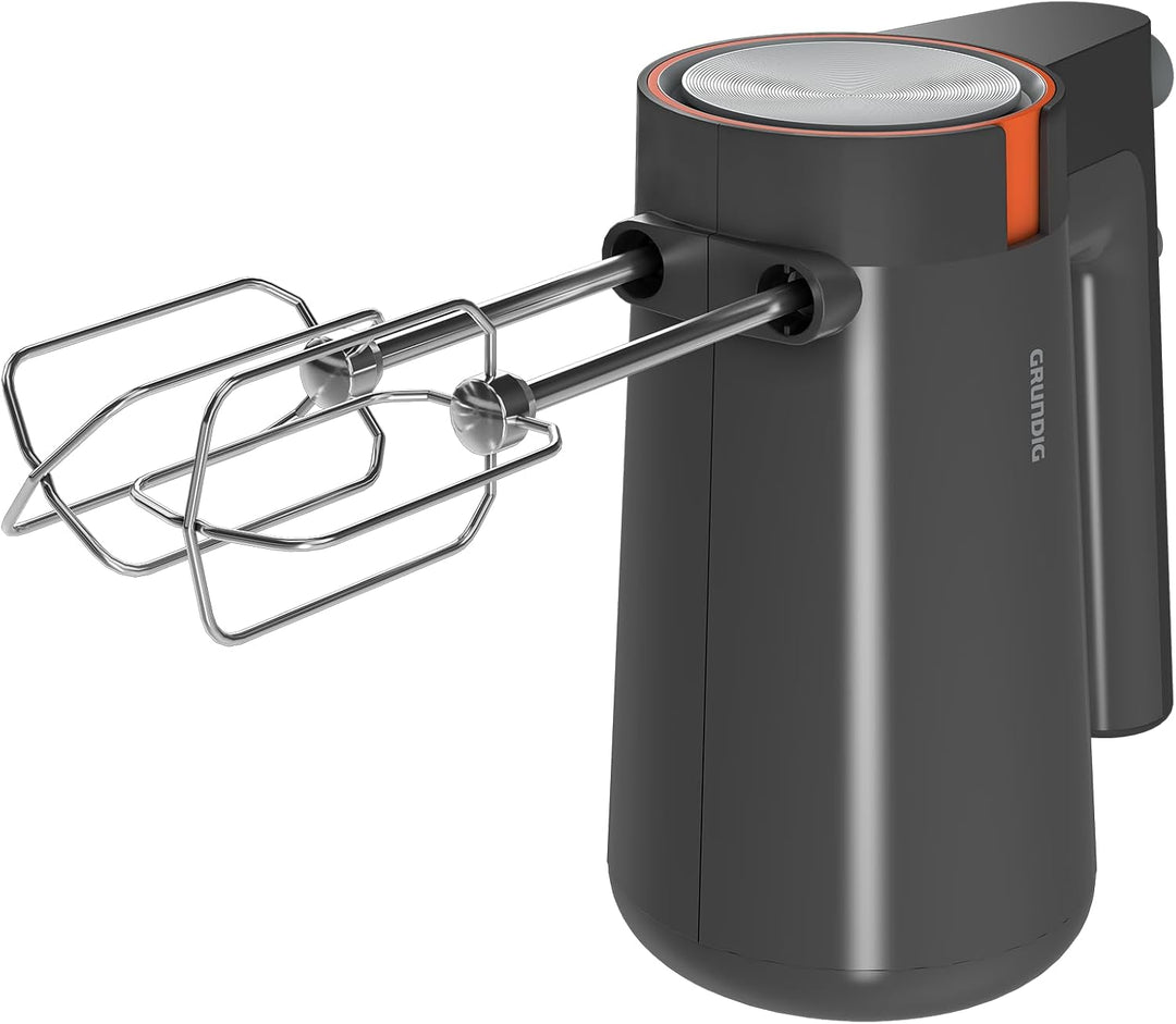 Grundig HM 5320 Handmixer, 425 W Leistung, 5 Geschwindigkeitsstufen + Turbostufe, Hochwertige Edelst