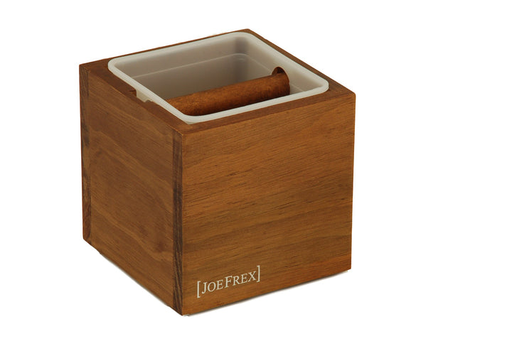 Abschlagbehälter Abklopfbehälter für Kaffeesatz Classic braun / brown