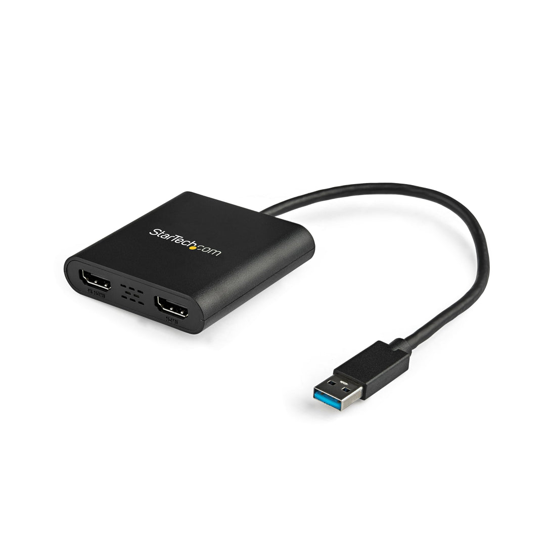 StarTech.com USB 3.0 auf Dual HDMI Adapter - 1x 4K 30Hz &amp; 1x 1080p - Externe Video- und Grafikkarte