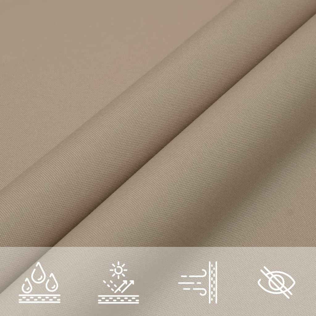 vidaXL Sonnensegel Wasserfest Sonnenschutz Windschutz Sonnendach UV Schutz Garten Terrasse Balkon Ox