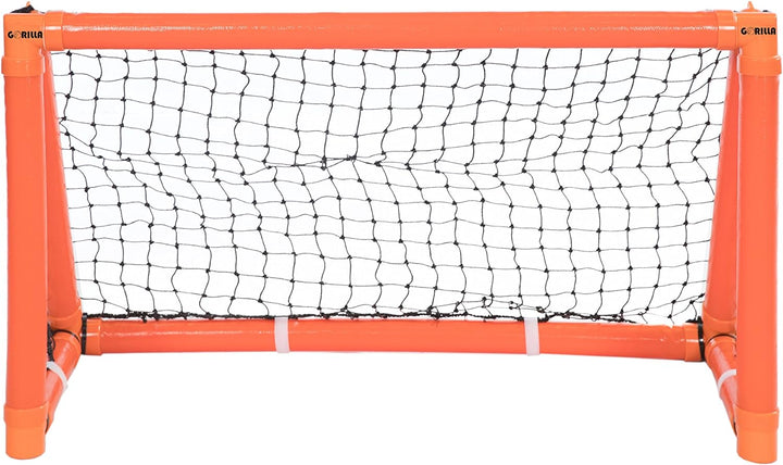 Phoenix Sporting Goods Unisex-Jugend Gorilla Training Aufblasbares Hockey-Tor, Orange/Noir, TU