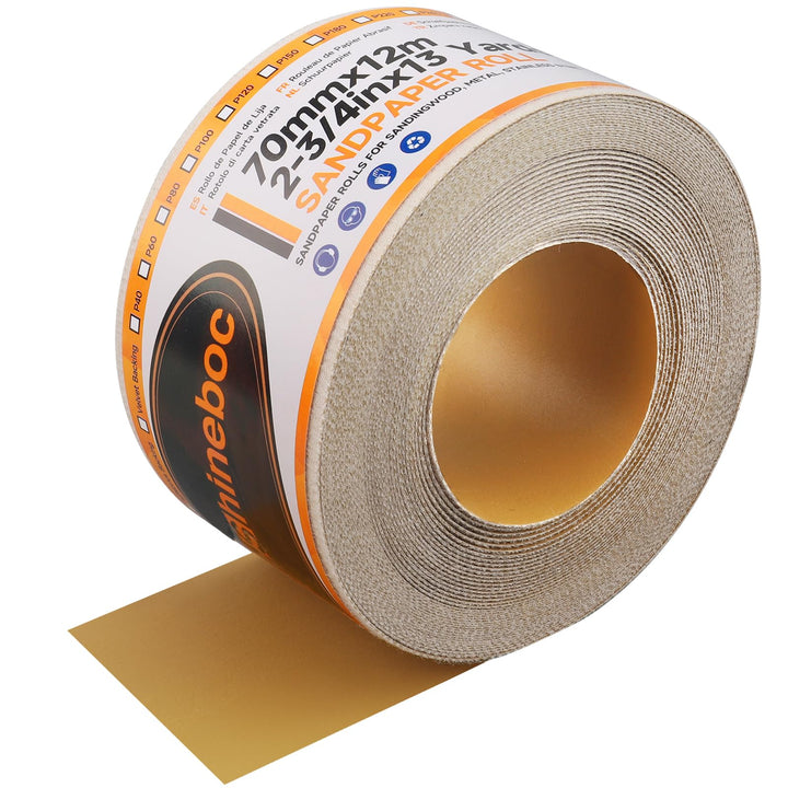 Körnung 600 Netz Schleifpapier Rolle Klett, 70 mm x 12 m, Kollokation mit 70mm Breites Handschleifer
