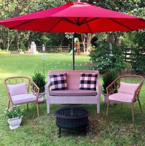 Ersatzplane für Sonnenschirme im Aussenbereich, Ersatzabdeckung für Garten-Sonnenschirm, Aussenberei