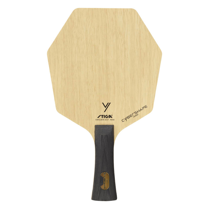 Stiga Cybershape Wood Tischtennis Holz – Tischtennisholz aus Holz mit exklusiver Cybershape-Form Kon