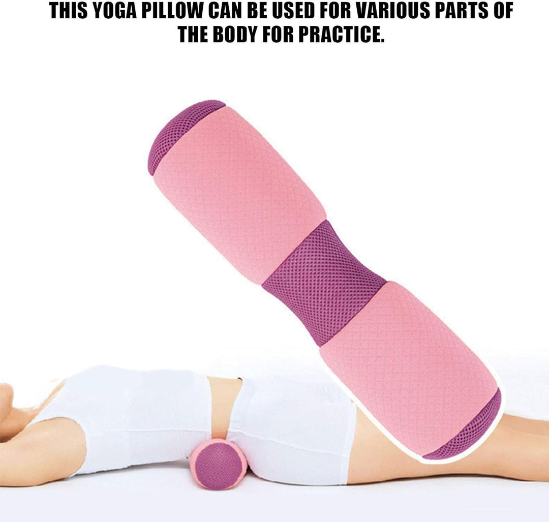Yoga Kissen, Yoga Bolster Taillenkissen Lenden, Memory-Schaum Block