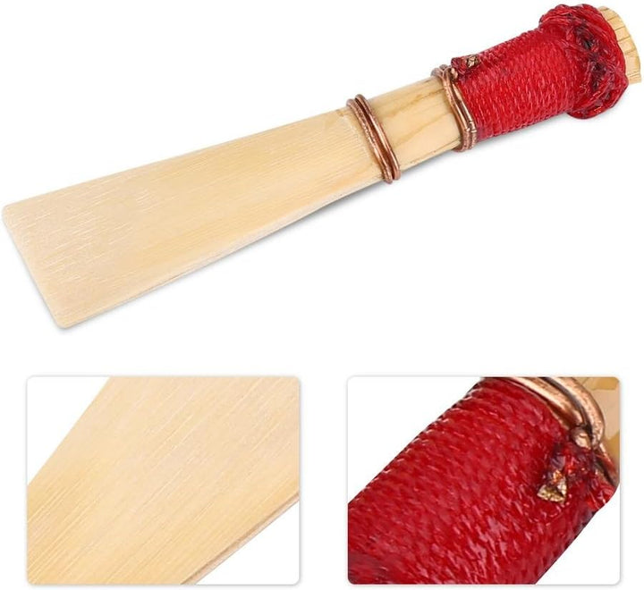 5 Stück Fagottrohr Fagottrohre Bassoon Reed mit Fagottrohr SchutzhüLlen für Studenten mittlere Härte